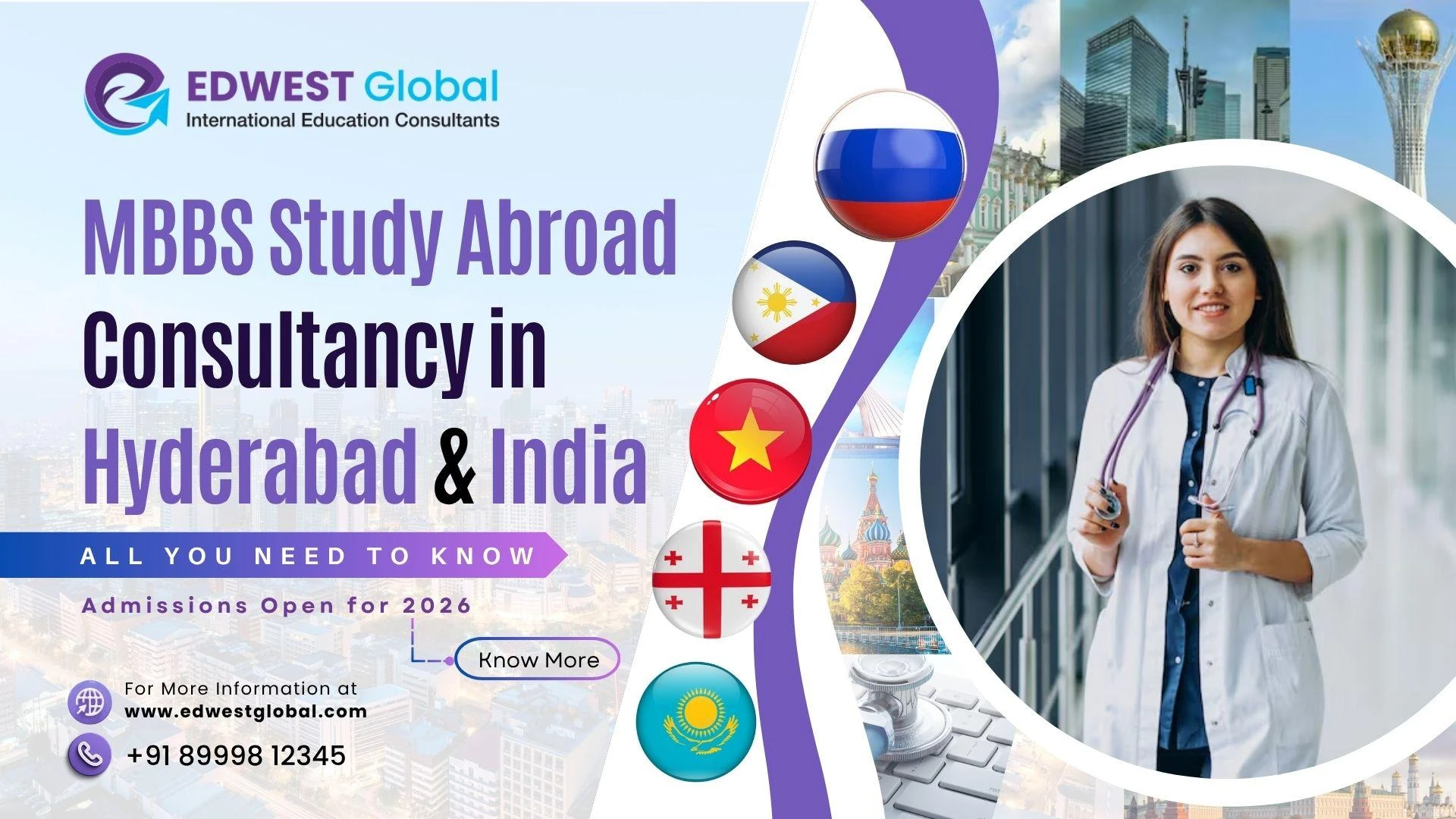 Best MBBS Abroad Consultants in Hyderabad