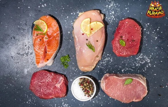 Diverse Selection of Hibachi Party Menu