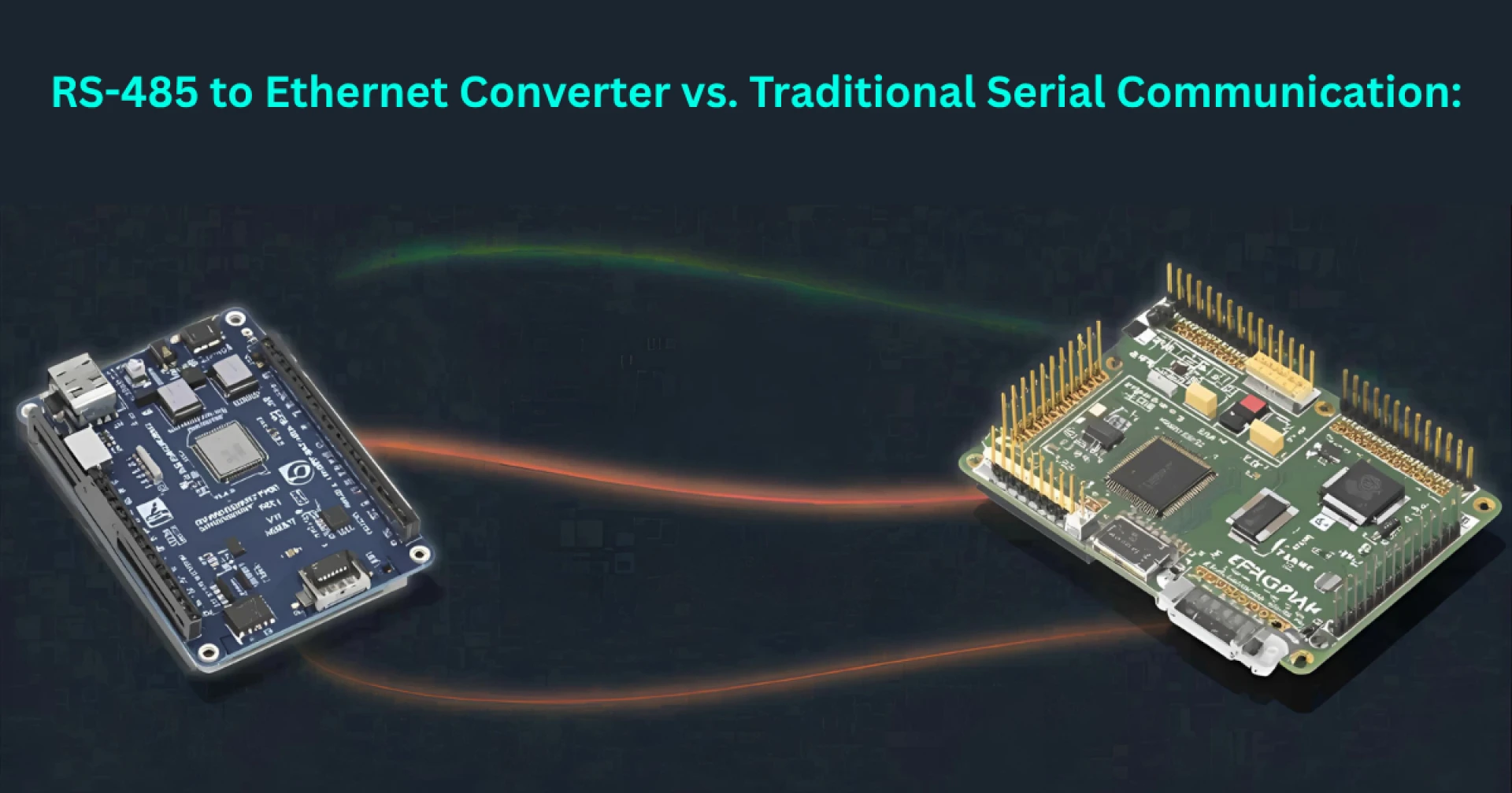 RS-485 to Ethernet Converter vs. Traditional Serial Communication
