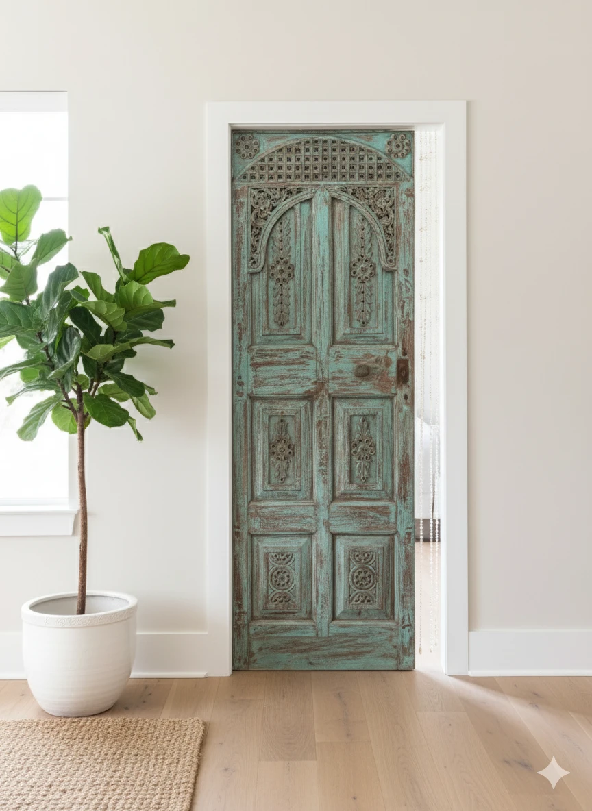 Tree of Life Carved Doors That Infuse Wellness, Heritage, and Style