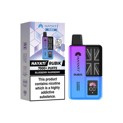 Hayati Pro Max Nic Salt & Rubik 7K – The Future of Vaping in the UK