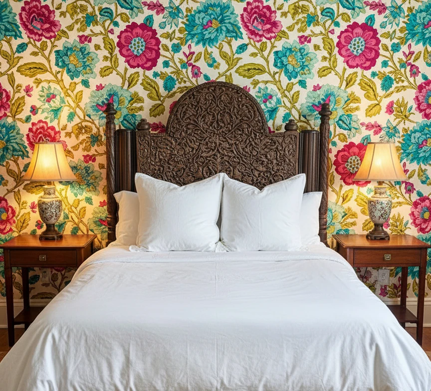 The Grounded Farmhouse: Hand-Painted Doors & Vintage Beauty