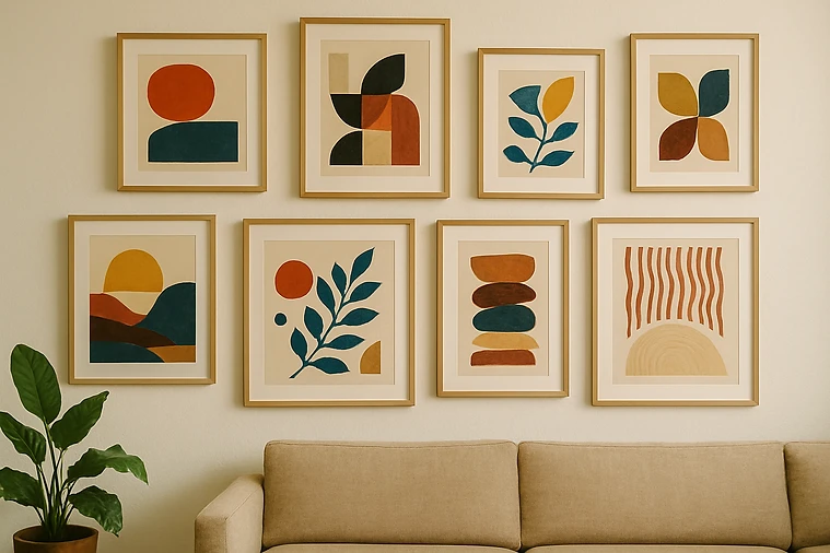 10 Creative Ways to Incorporate Original Art into Your Home