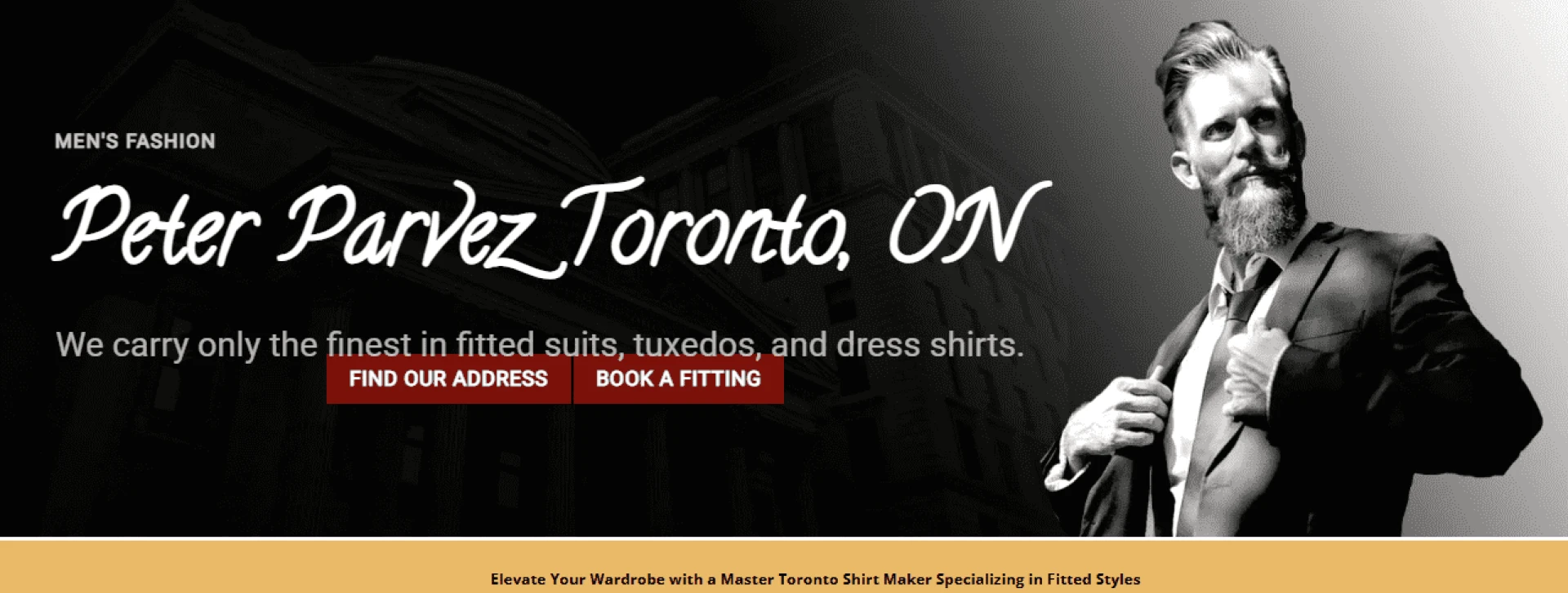 How Does a Tailor in South Toronto Create the Perfect Custom Wedding Look?