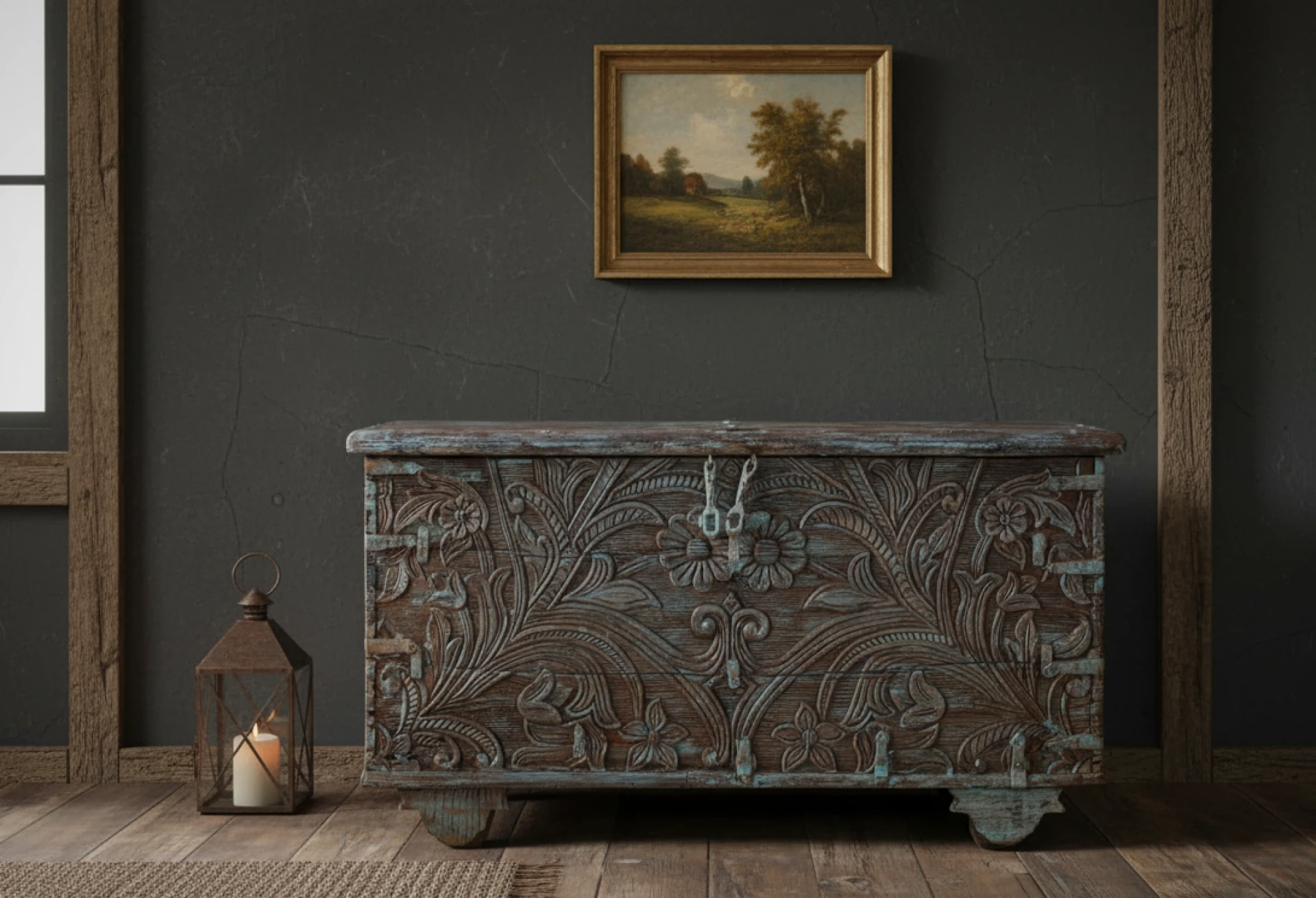 Grounded Farmhouse Living: The Soul of Vintage Furniture