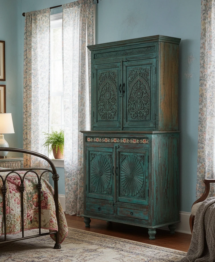 Grounded Farmhouse Living: The Soul of Vintage Furniture