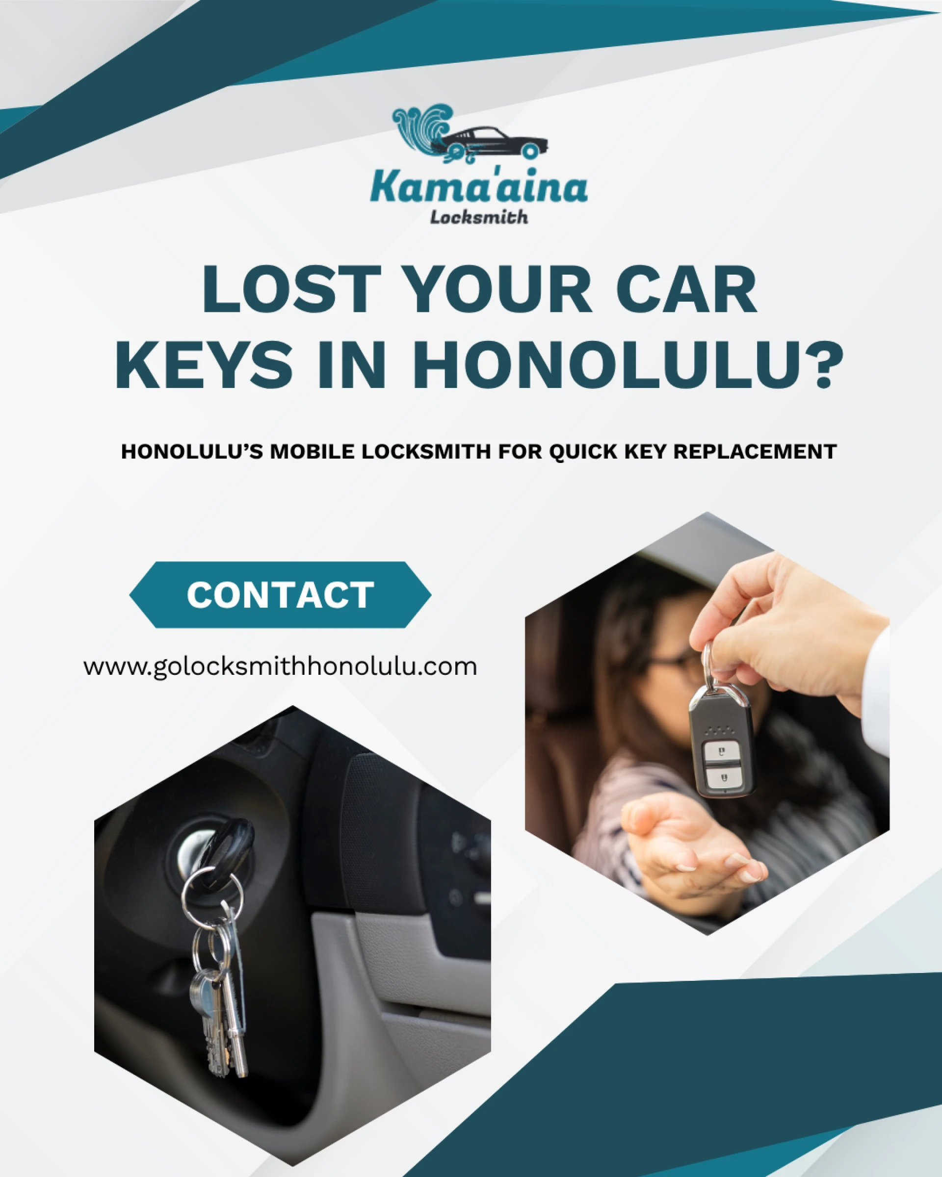 Fast, Reliable & Professional Car Key Replacement in Honolulu – Trusted 24/7 Service by Kamaaina Locksmith