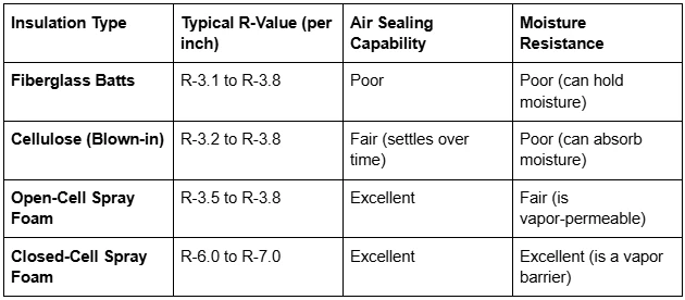 Fast Comfort and Lasting Savings with Spray Foam Insulation