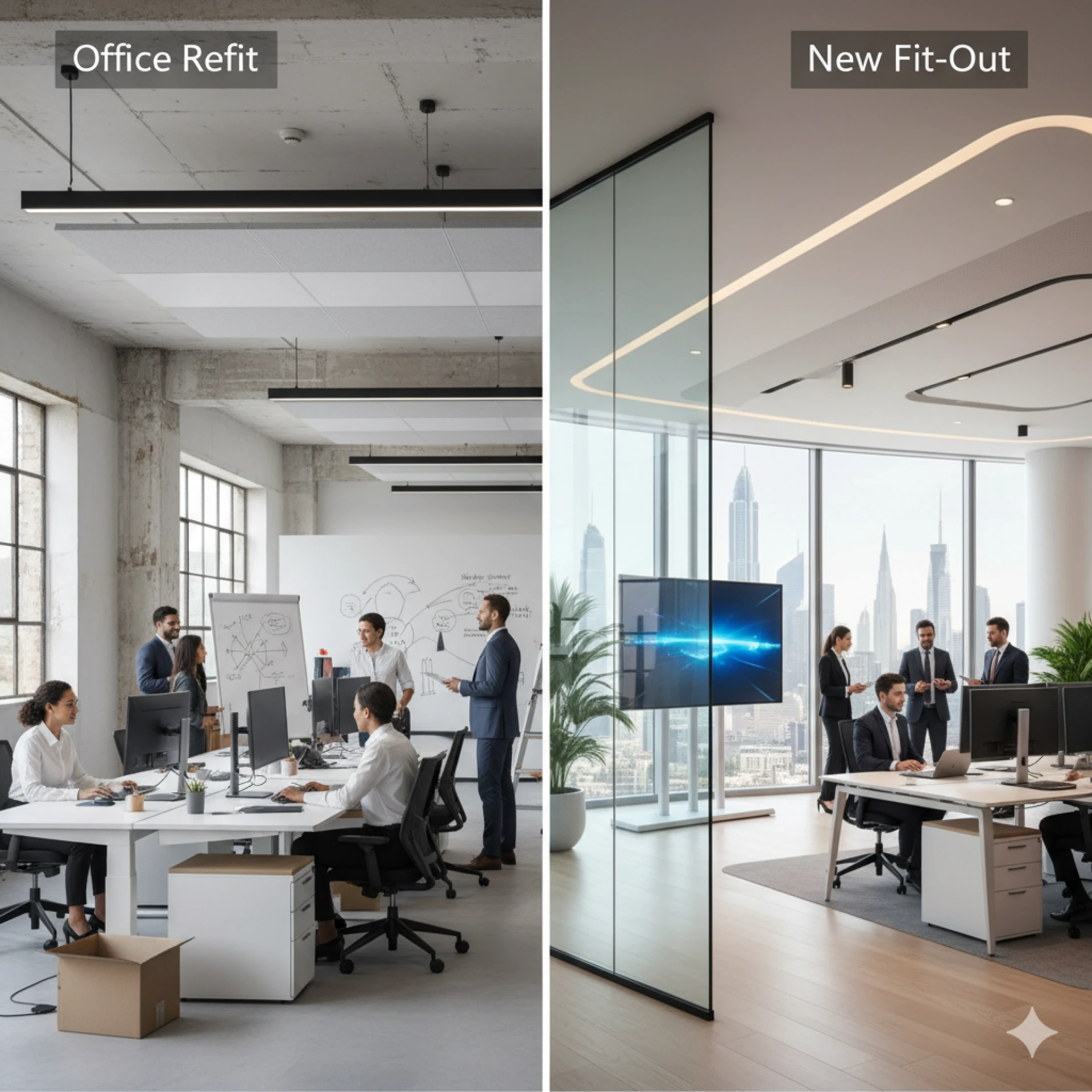 Office Refit vs New Fit-Out: What’s Right for Your UAE Business?