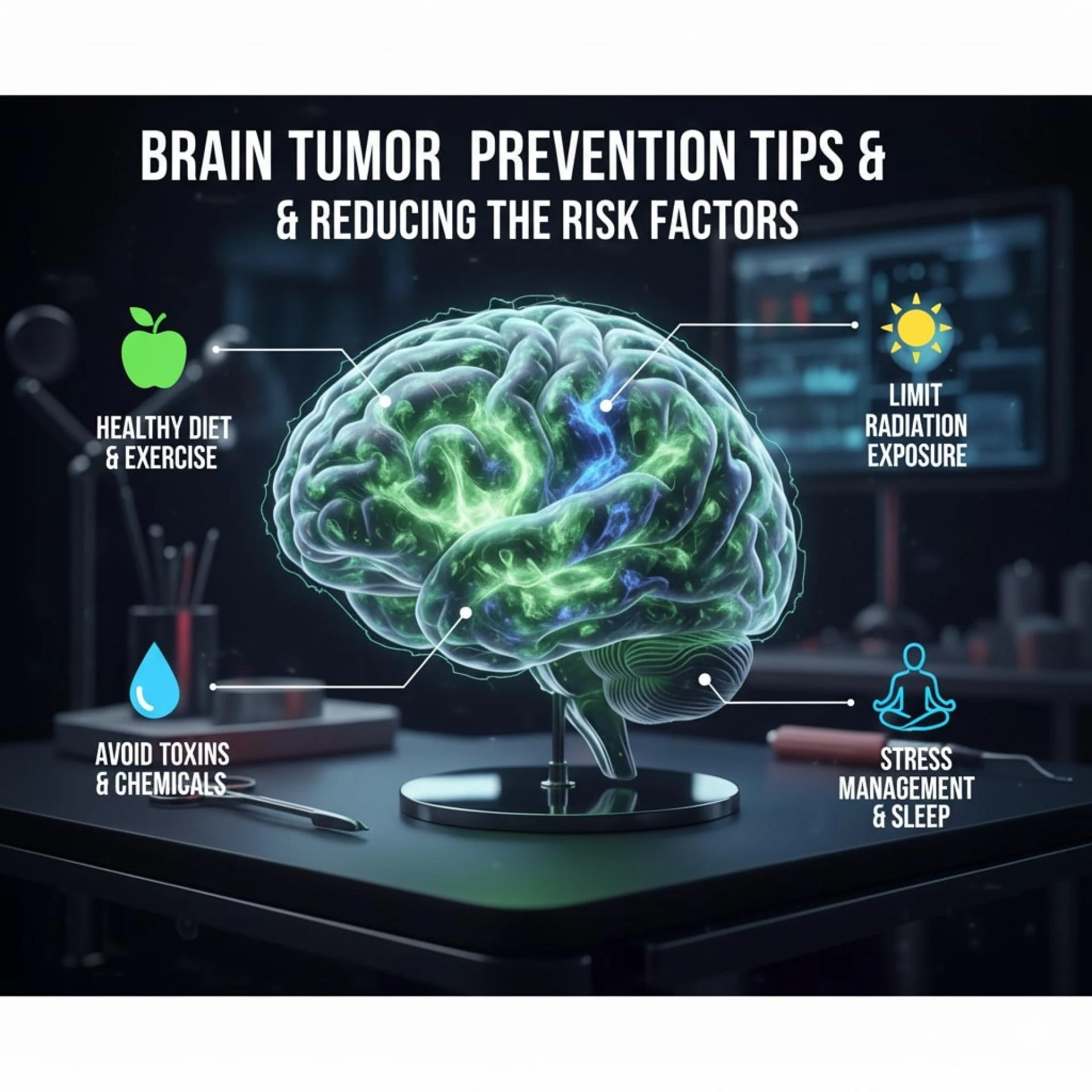 Reducing The Risk Factors of Brain Tumor: Preventing Brain Tumor