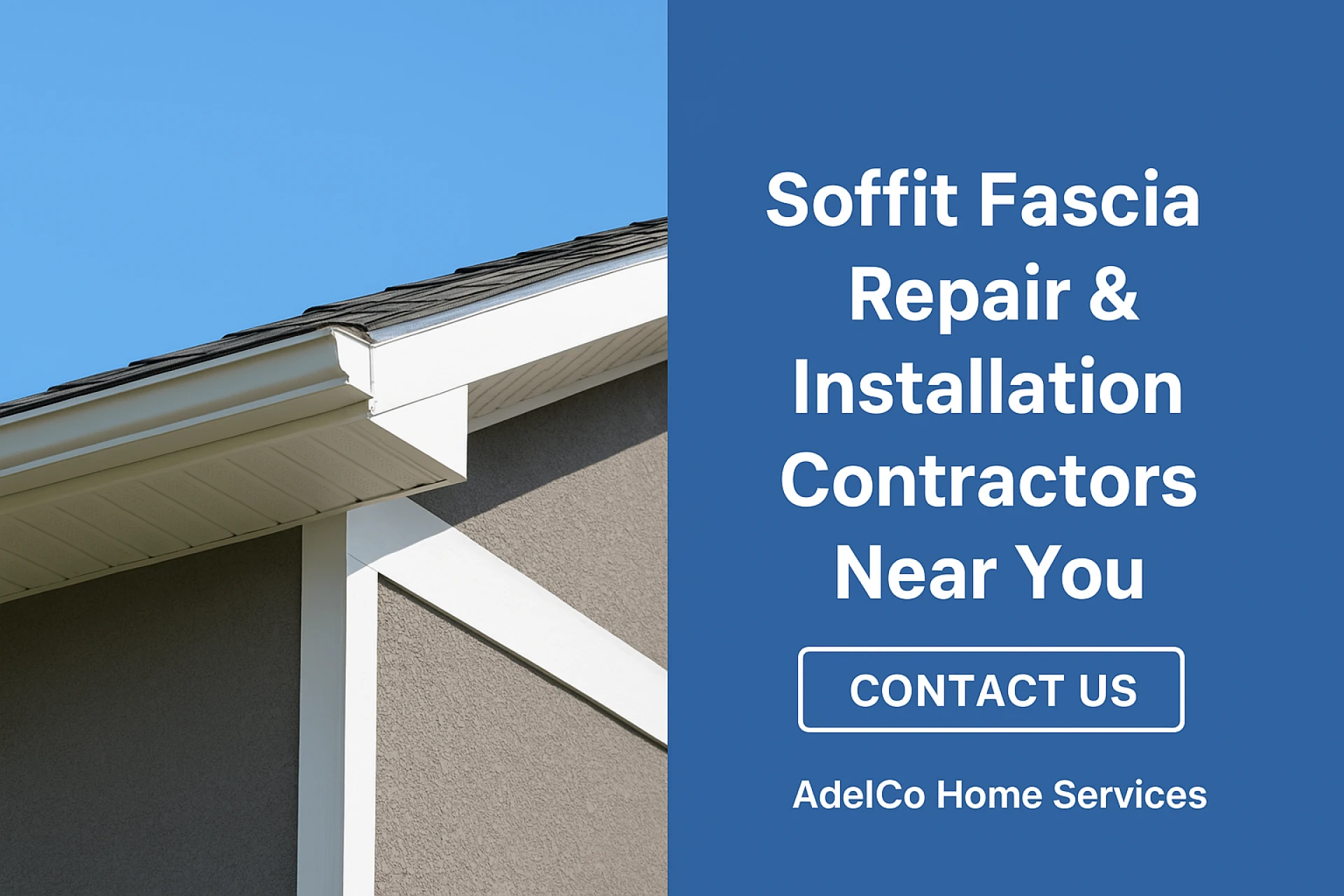Soffit Fascia Repair & Installation Contractors Near You