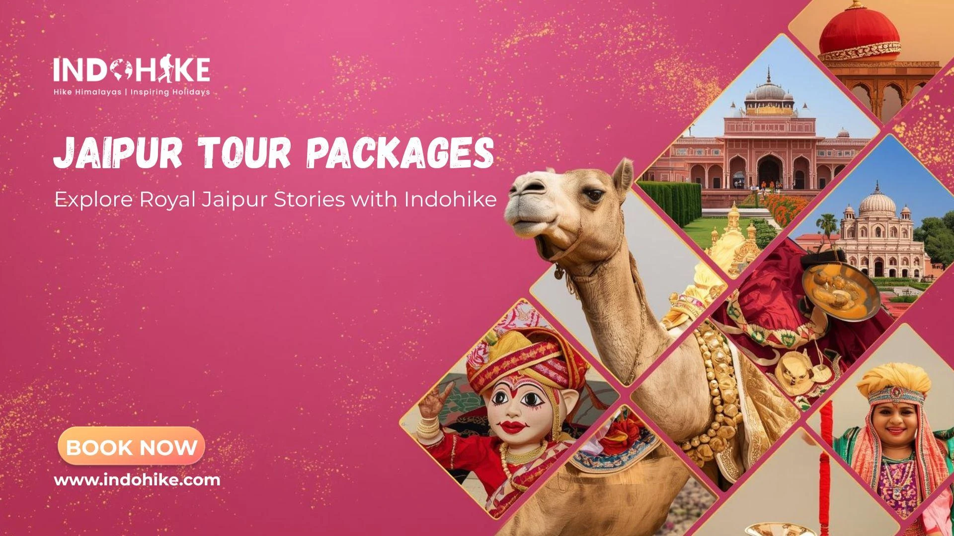 Discover Royal India with Indohike Jaipur City Tour Package
