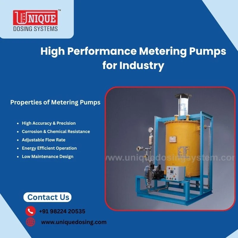  Top Benefits of Using Metering Pumps for Fluid Control