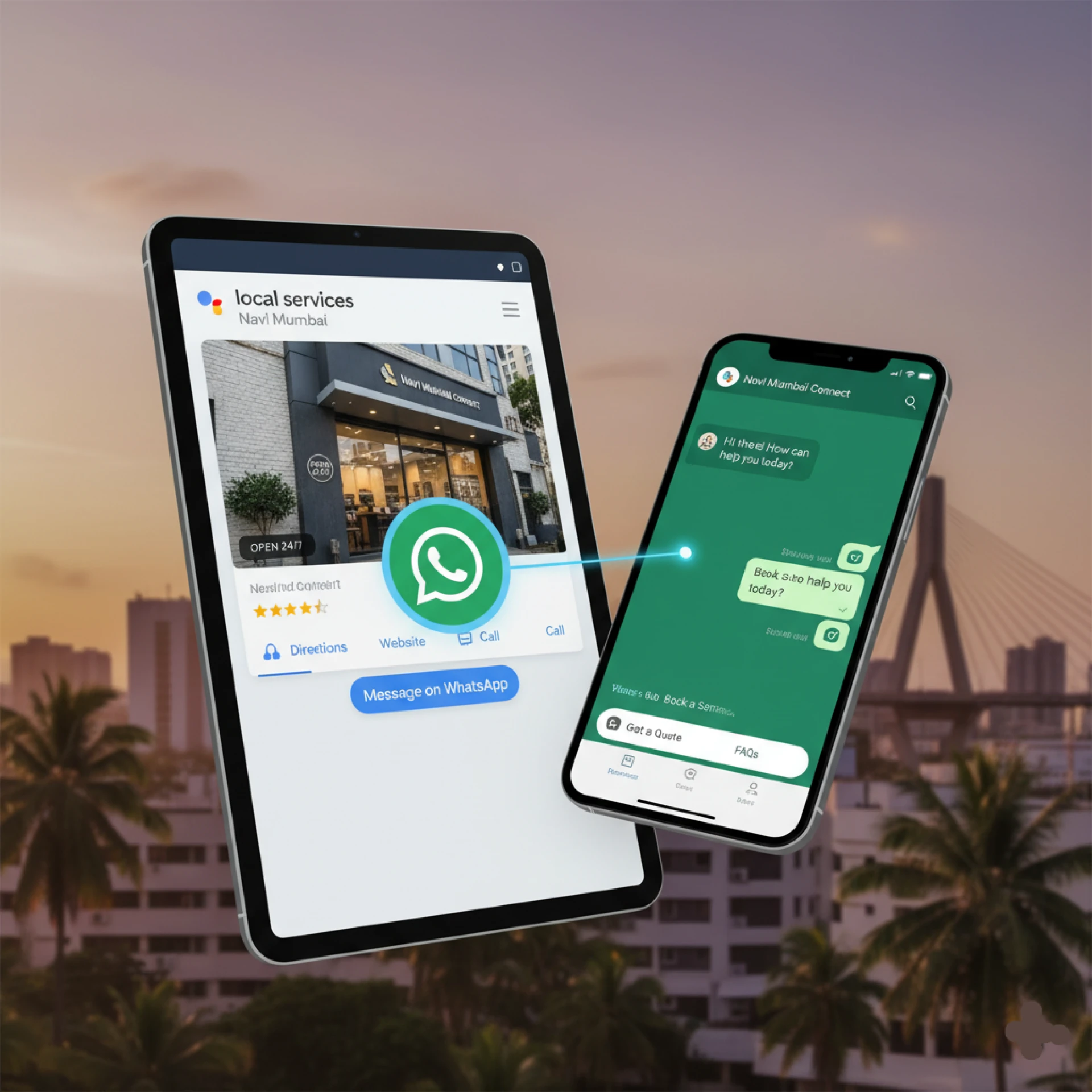 Local SEO + WhatsApp: Turn Google My Business Clicks into WhatsApp Leads