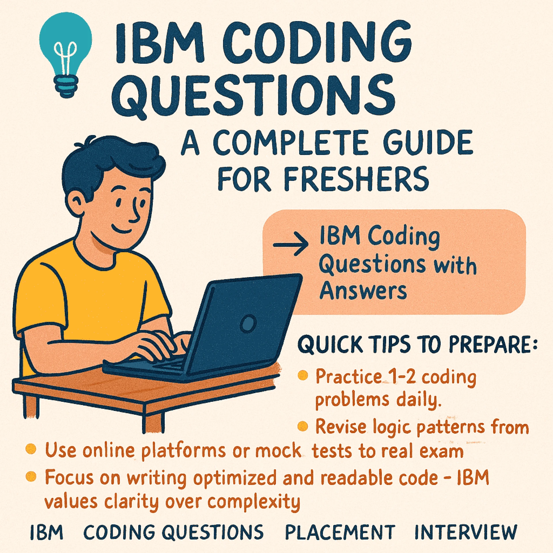 IBM Coding Questions — Simple Tips to Crack the Test!