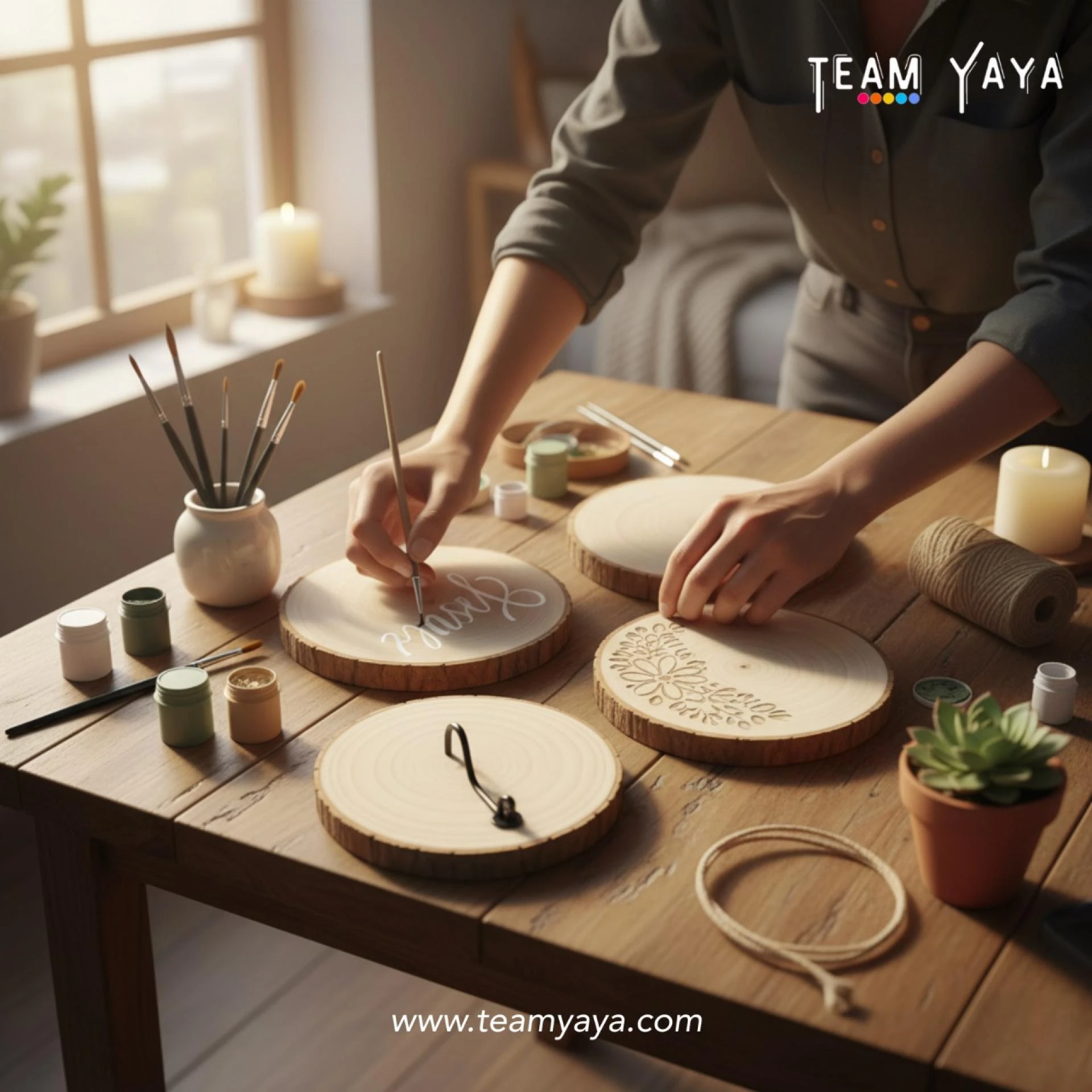Command Center of the Table: Crafting a 24-Inch Wooden Lazy Susan Turntable | Team Yaya