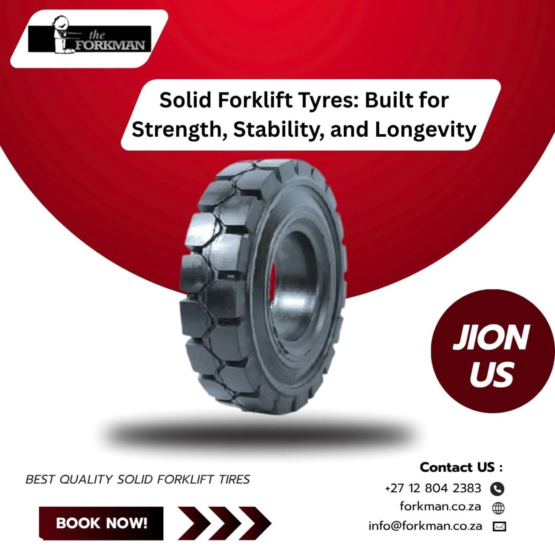 Solid Forklift Tyres: Built for Strength, Stability, and Longevity
