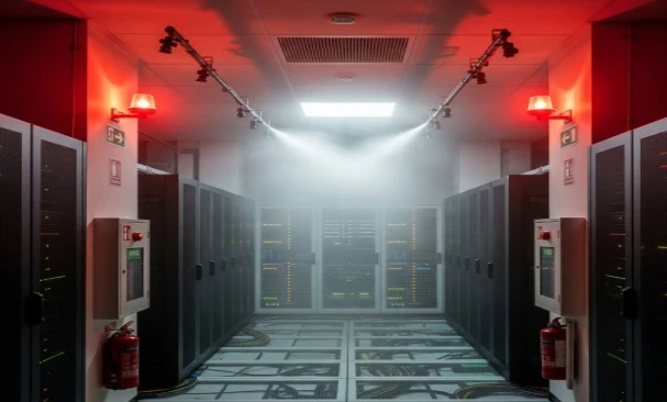 Using Advanced Data Center Fire Fighting System to Secure Data
