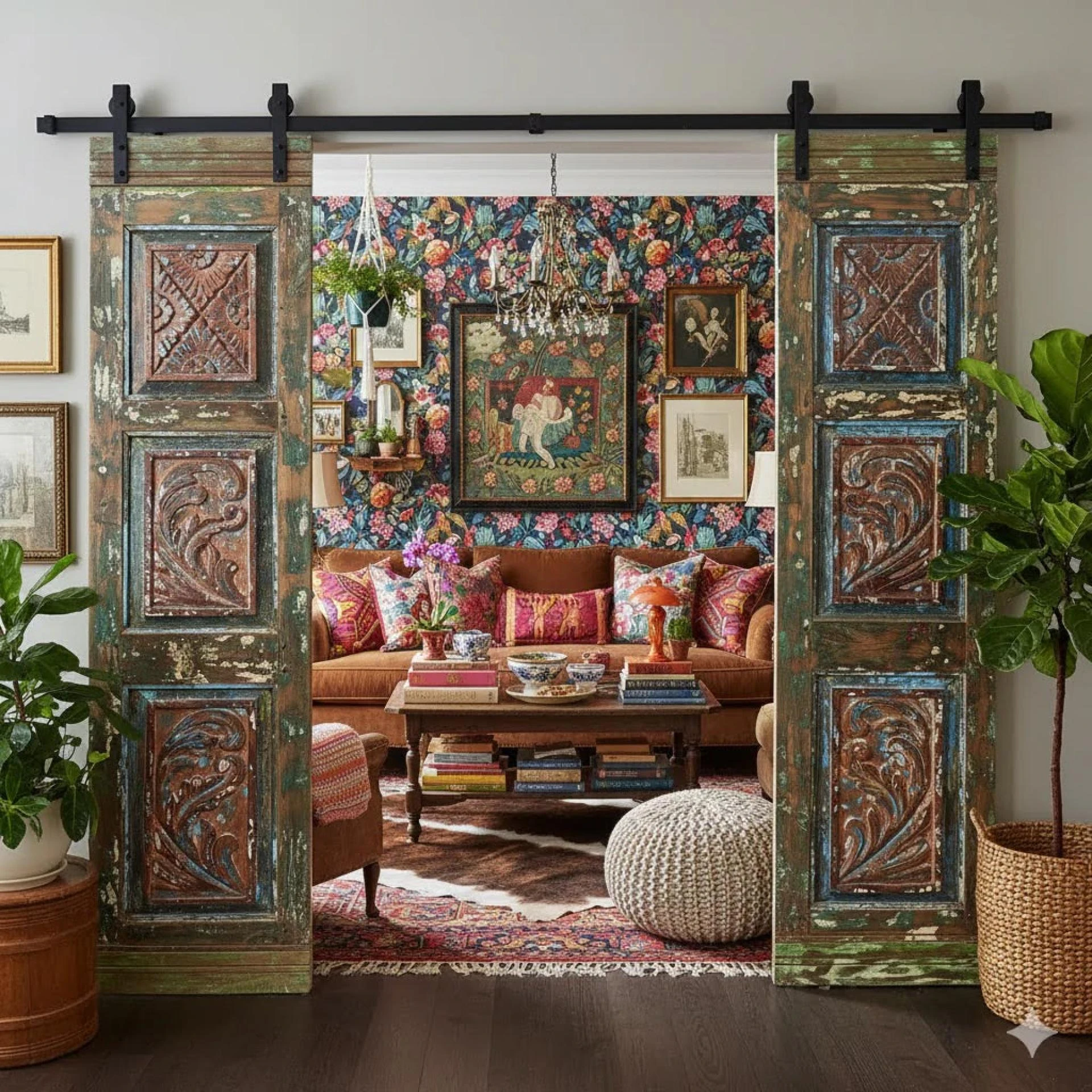 Mid century Rustic farmhouse decor