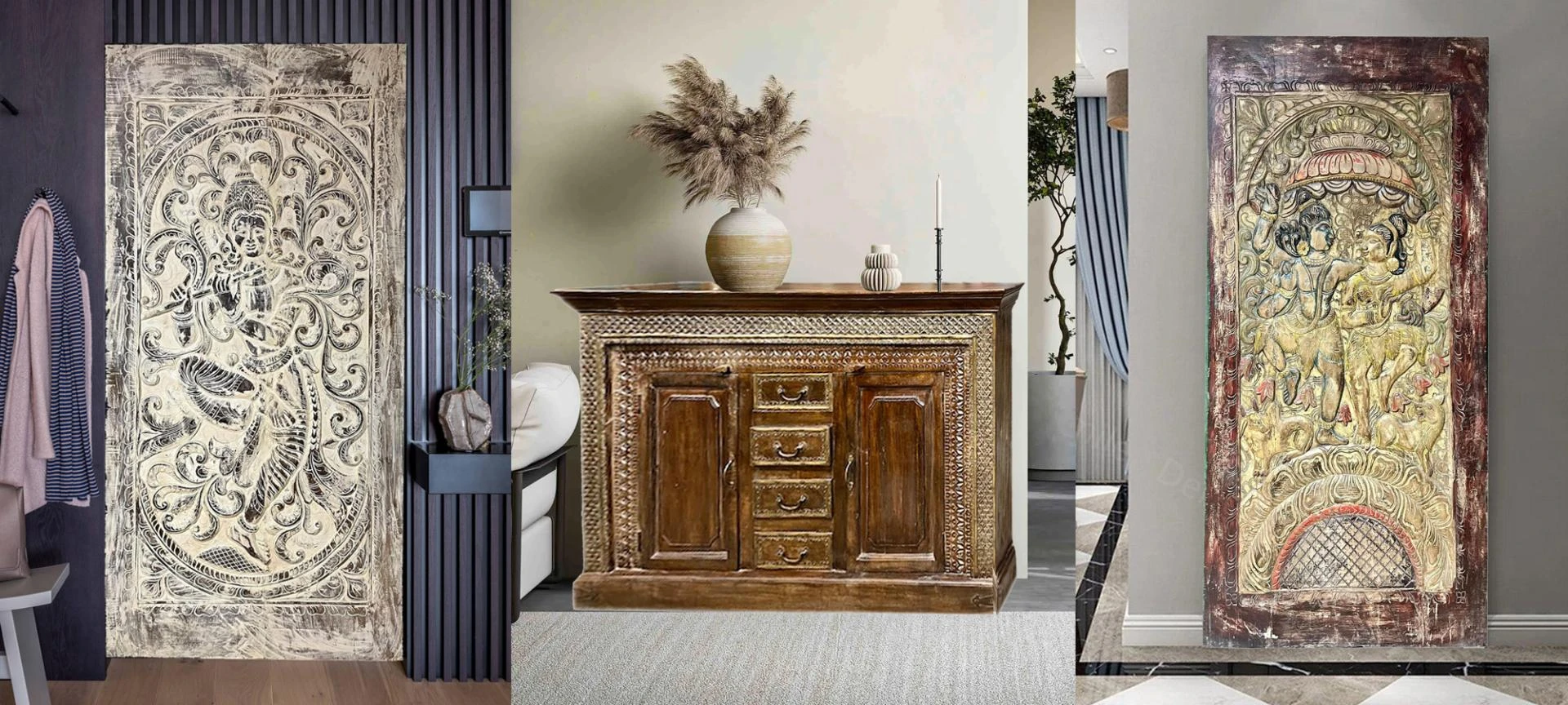 Mid century Rustic farmhouse decor