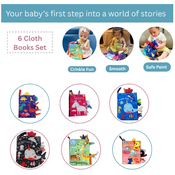 Cloth Books vs. Board Books: Choosing the Best Educational Toy for Your Baby