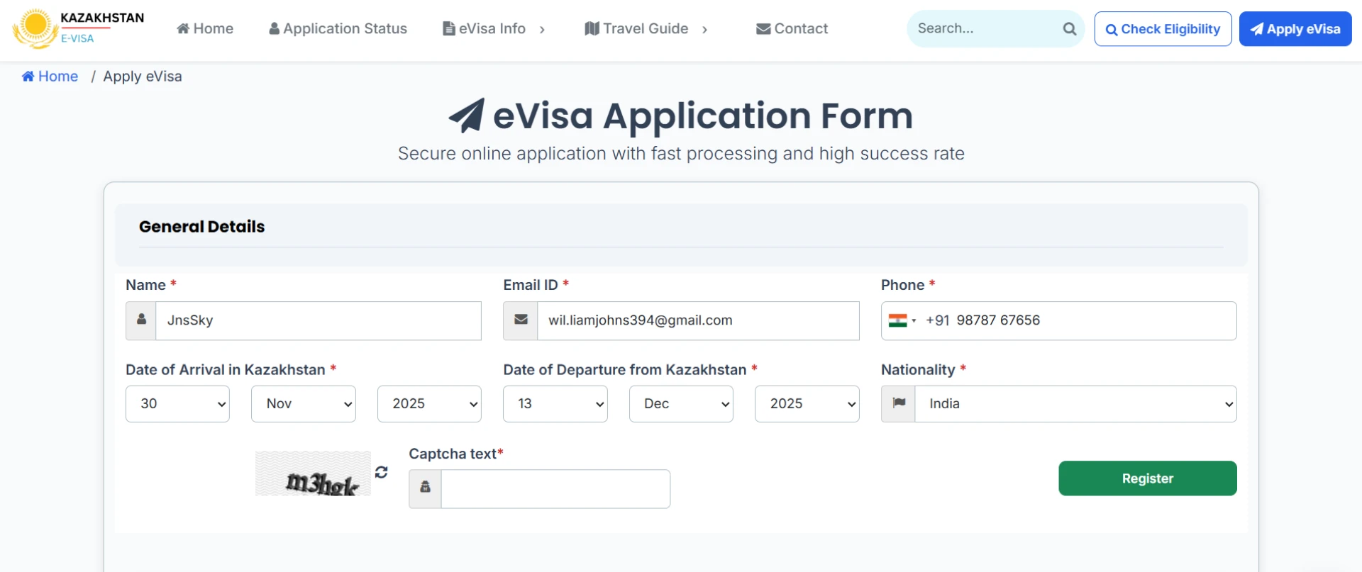What is Kazakhstan eVisa?