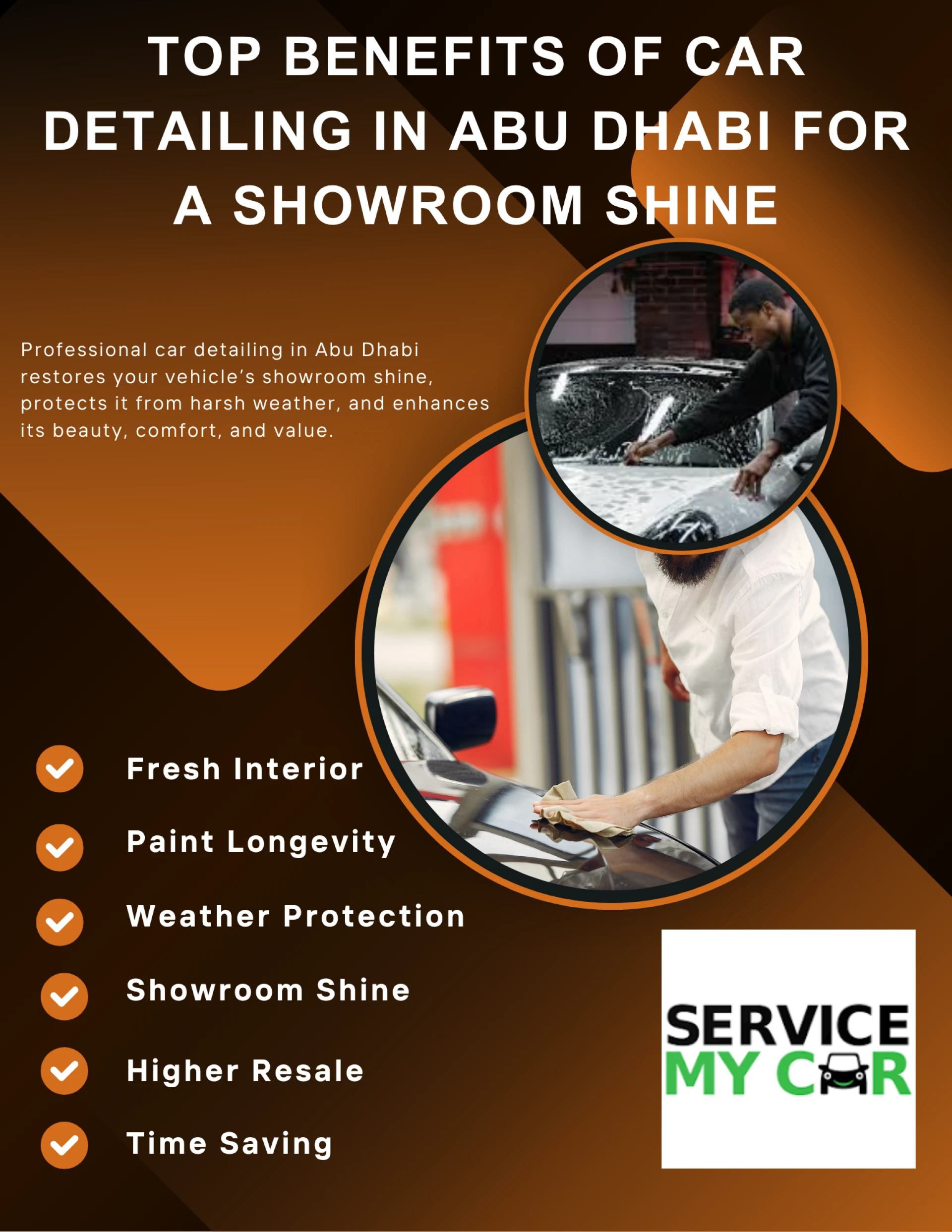 Top Benefits of Car Detailing in Abu Dhabi for a Showroom Shine