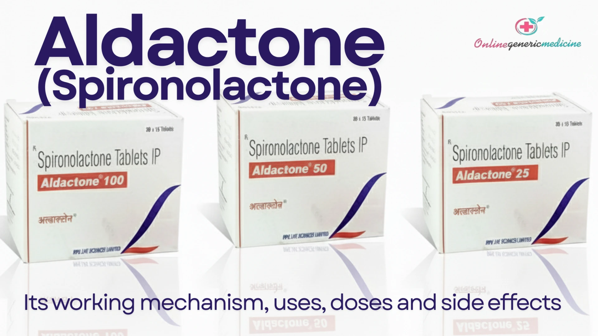 My Post How Spironolactone (Aldactone tablet) controls blood pressure and used for Heart health