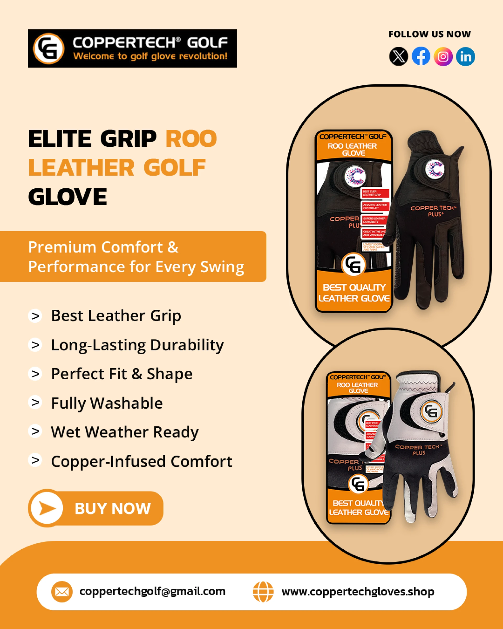 Enhance Your Game with Premium Men’s and Women’s Golf Gloves 