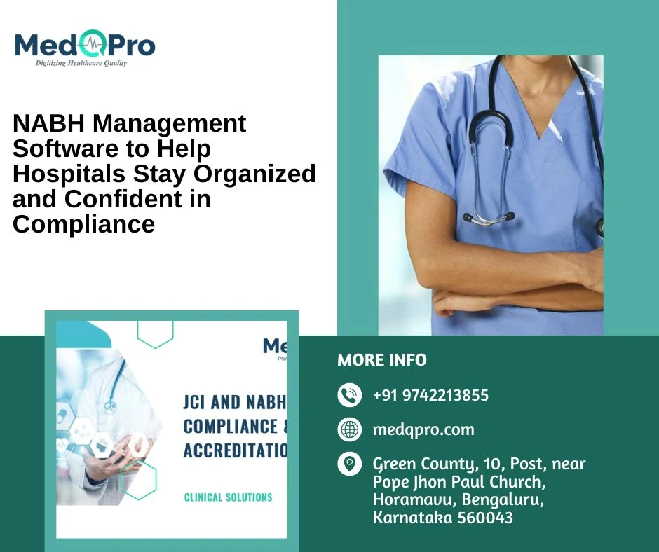 NABH Management Software to Help Hospitals Stay Organized and Confident in Compliance