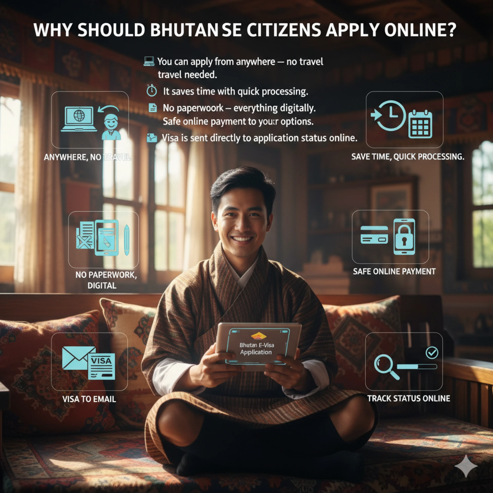 Moroccan visa online for Bhutanese citizens