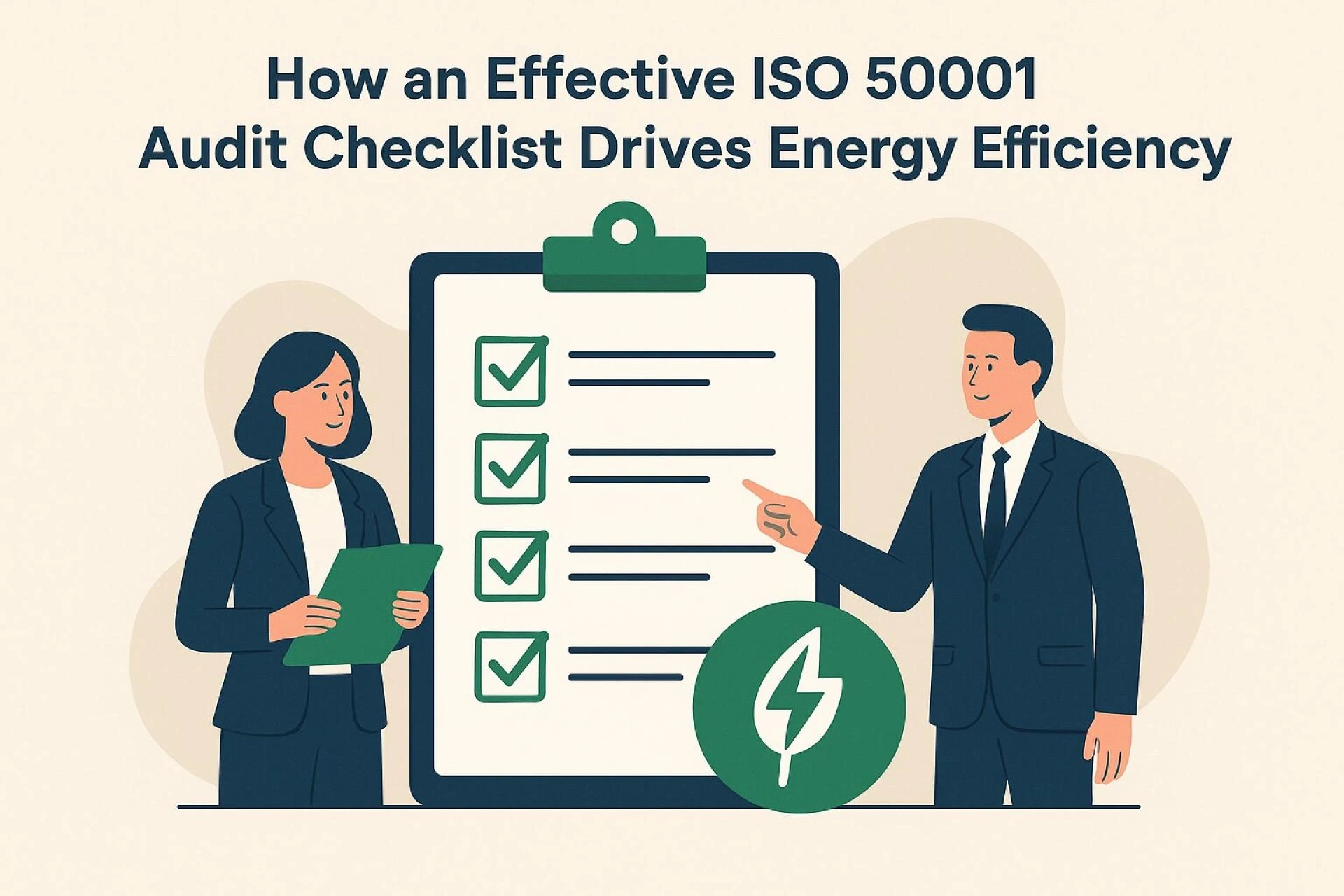 How an Effective ISO 50001 Audit Checklist Drives Energy Efficiency