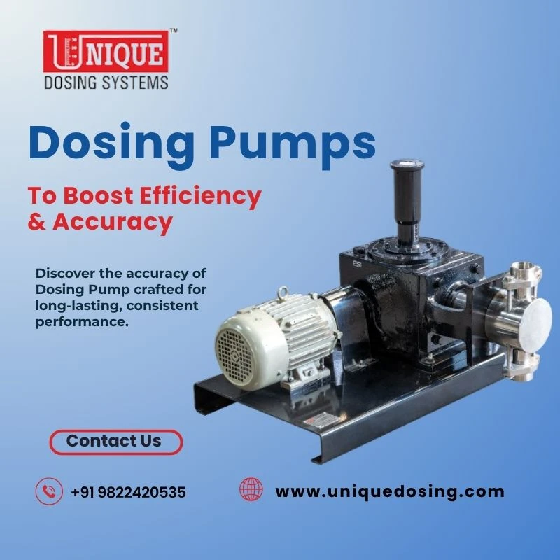 The Smart Way to Use Dosing Pumps: Boost Efficiency & Accuracy