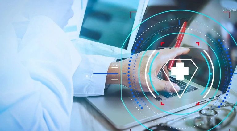 How does Nextbrain Technologies deliver secure and scalable web solutions for healthcare companies?