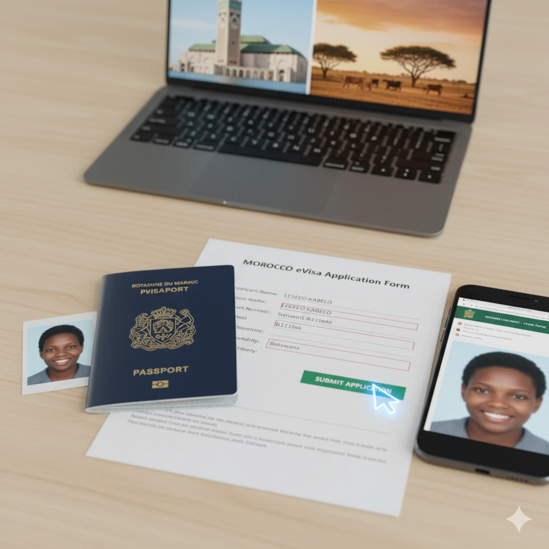 Moroccan visa requirements for Botswanan citizens