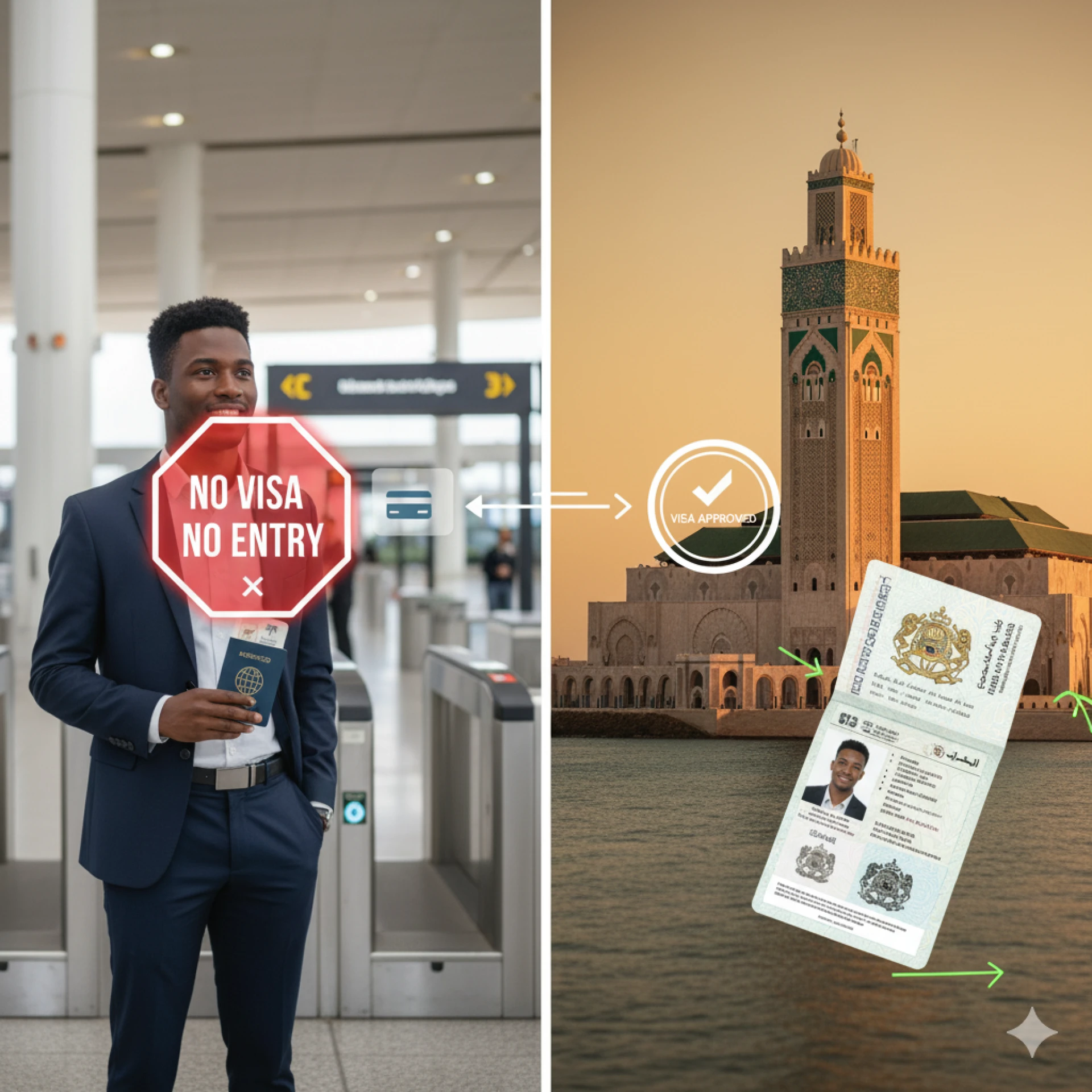 Moroccan visa requirements for Botswanan citizens