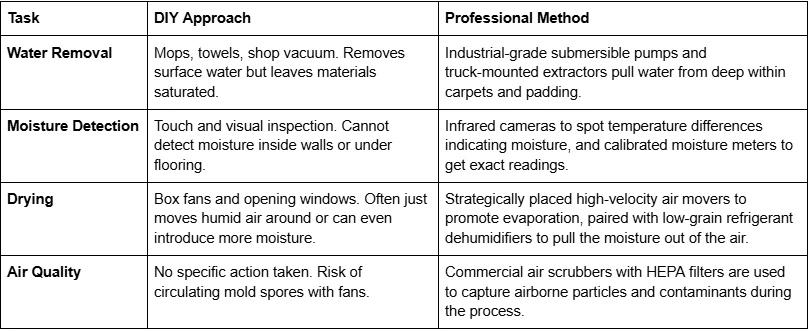 Why homeowners rely on professional Water Damage Restoration Services every year