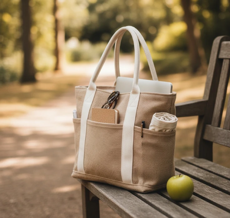 Maximize Your Commute Learn the Unmatched Power of the Best Structured Tote Bag