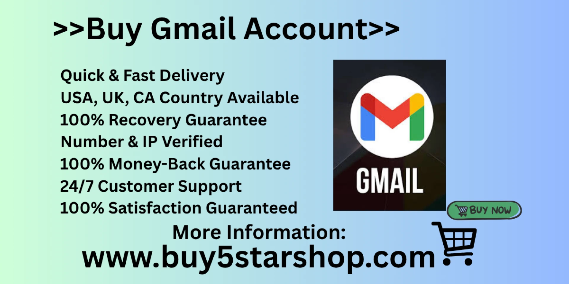  Best quality to Buying Gmail Account