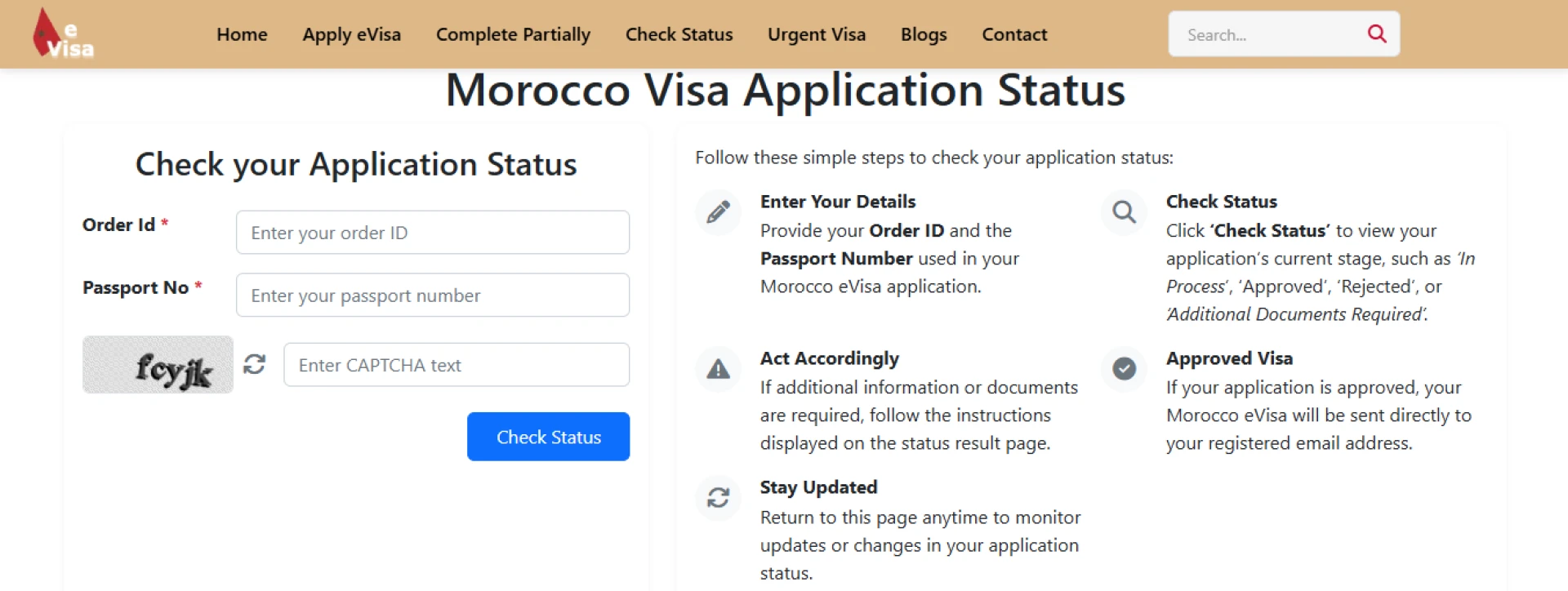 Moroccan visa online from Pakistan