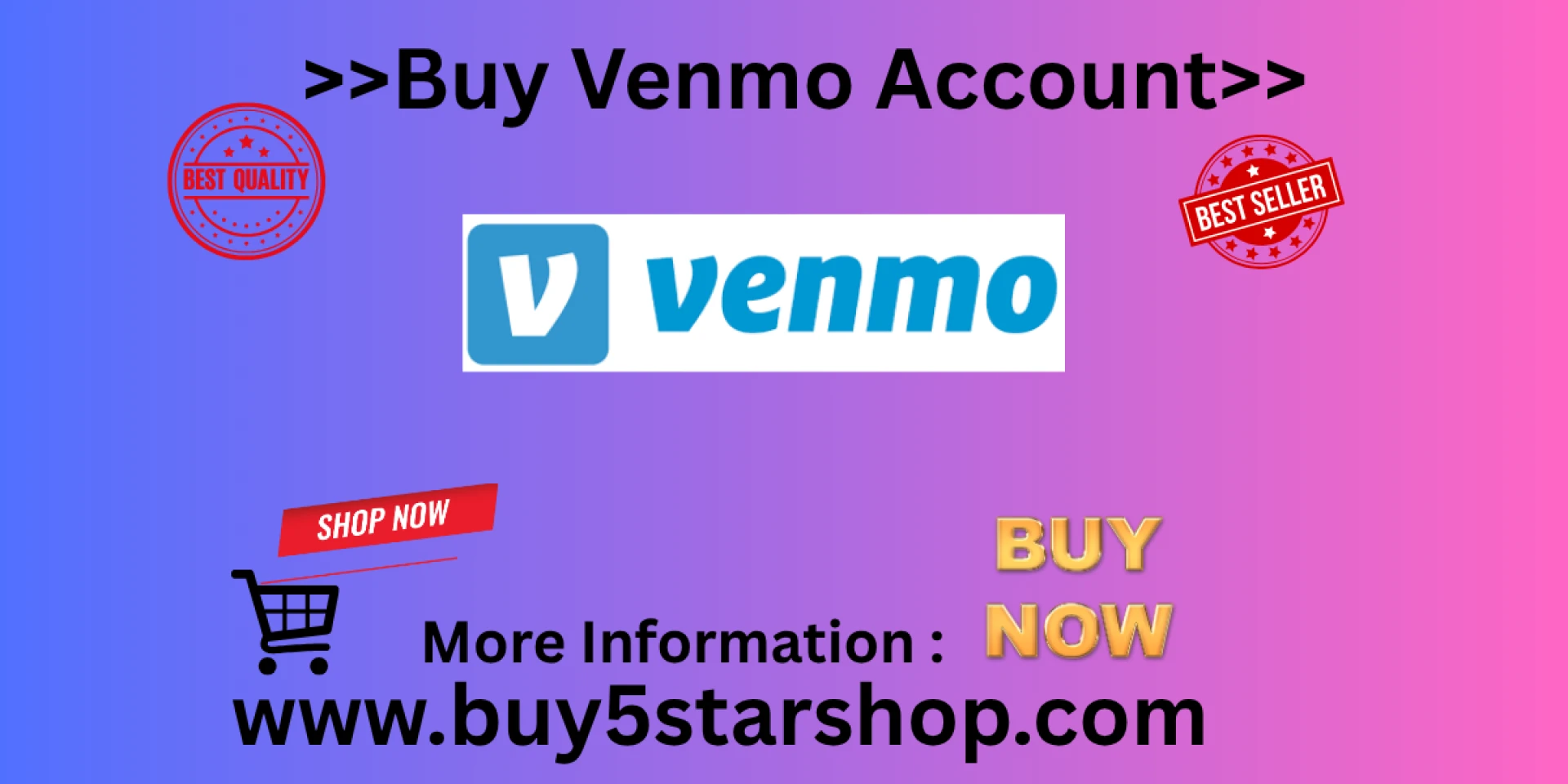 Guaranteed No Stress BUY VENMO ACCOUNT