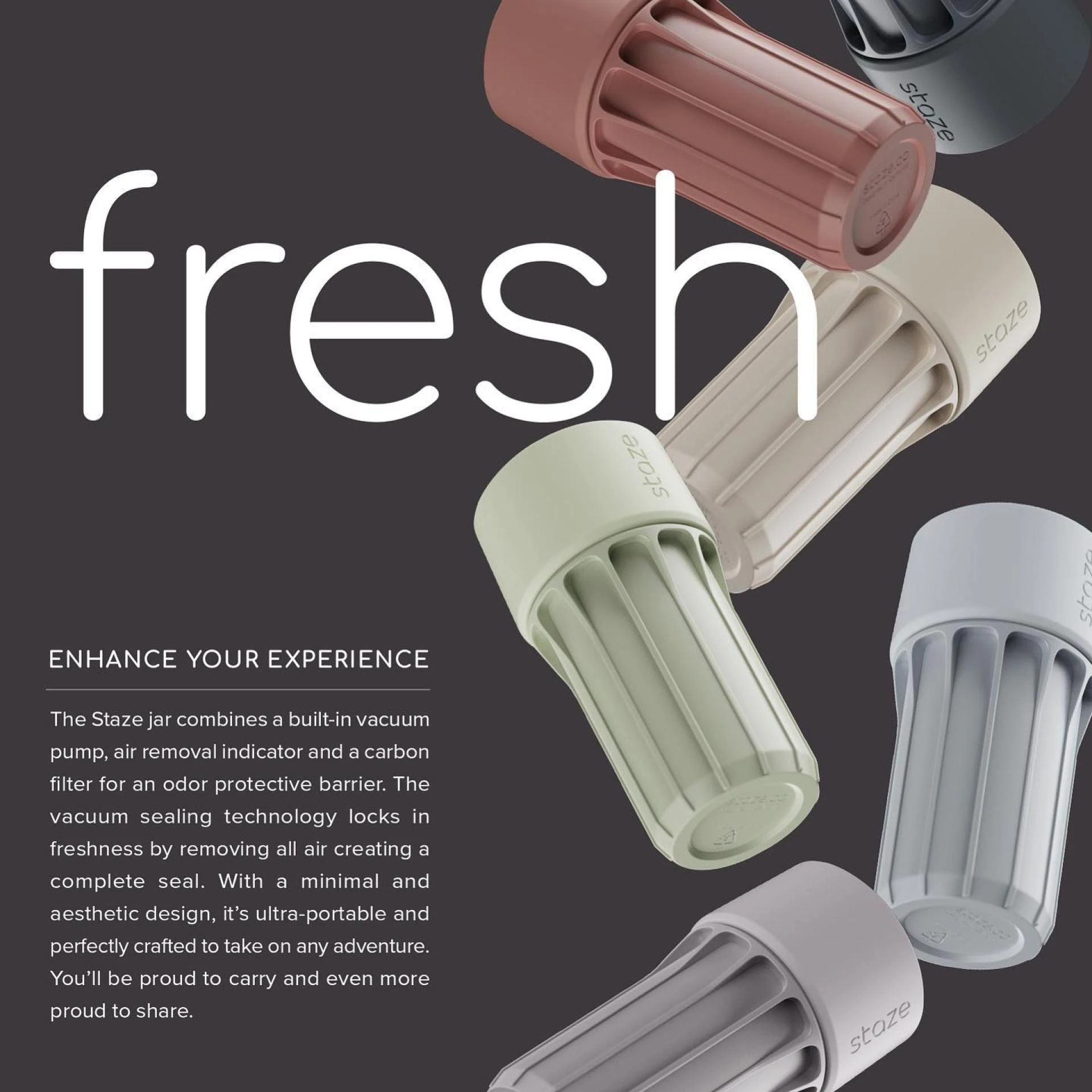 Premium Stash Jars & Cannabis Storage Jars for Ultimate Freshness – Explore Staze