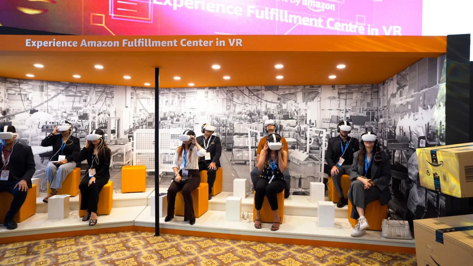 VR development company: Amazon Creating a Large-Scale, Multi-User Immersive Event 