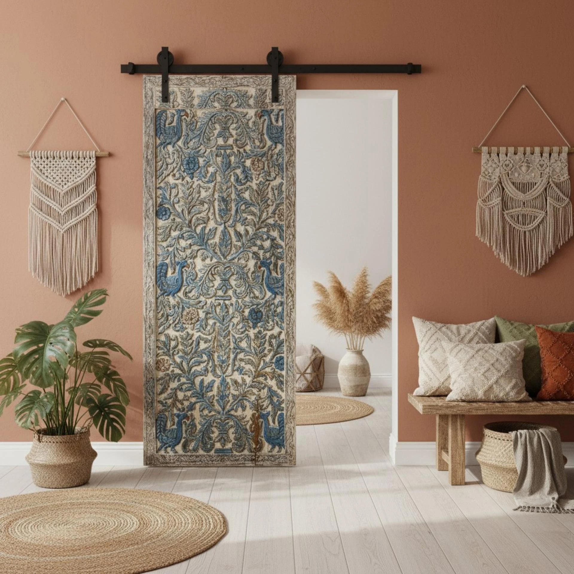 Create Rhythm and Harmony in Interiors with Carved Doors