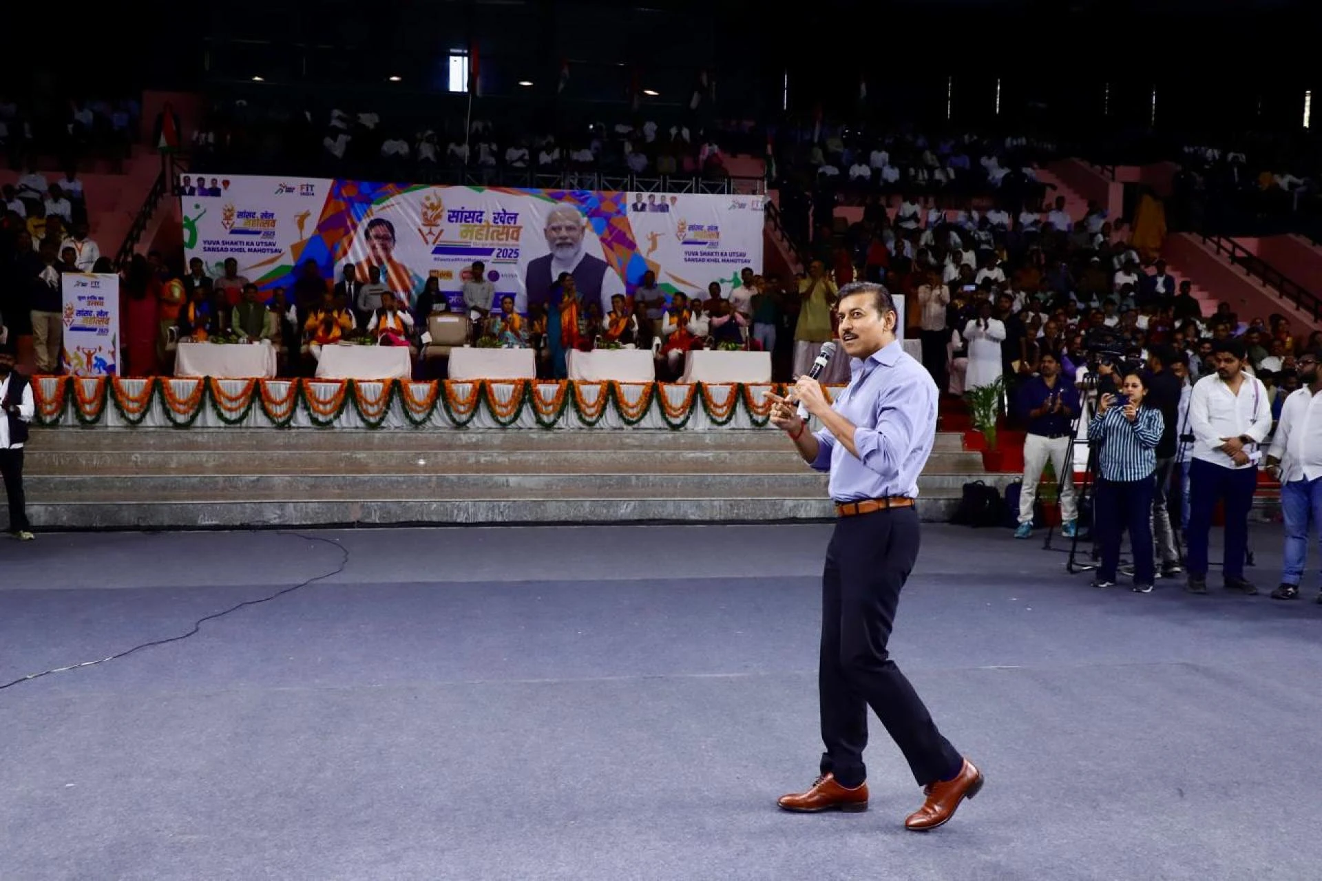 Khelo India 2025: MLA Rajyavardhan Rathore’s Mission to Make Jaipur a Global Sports Powerhouse