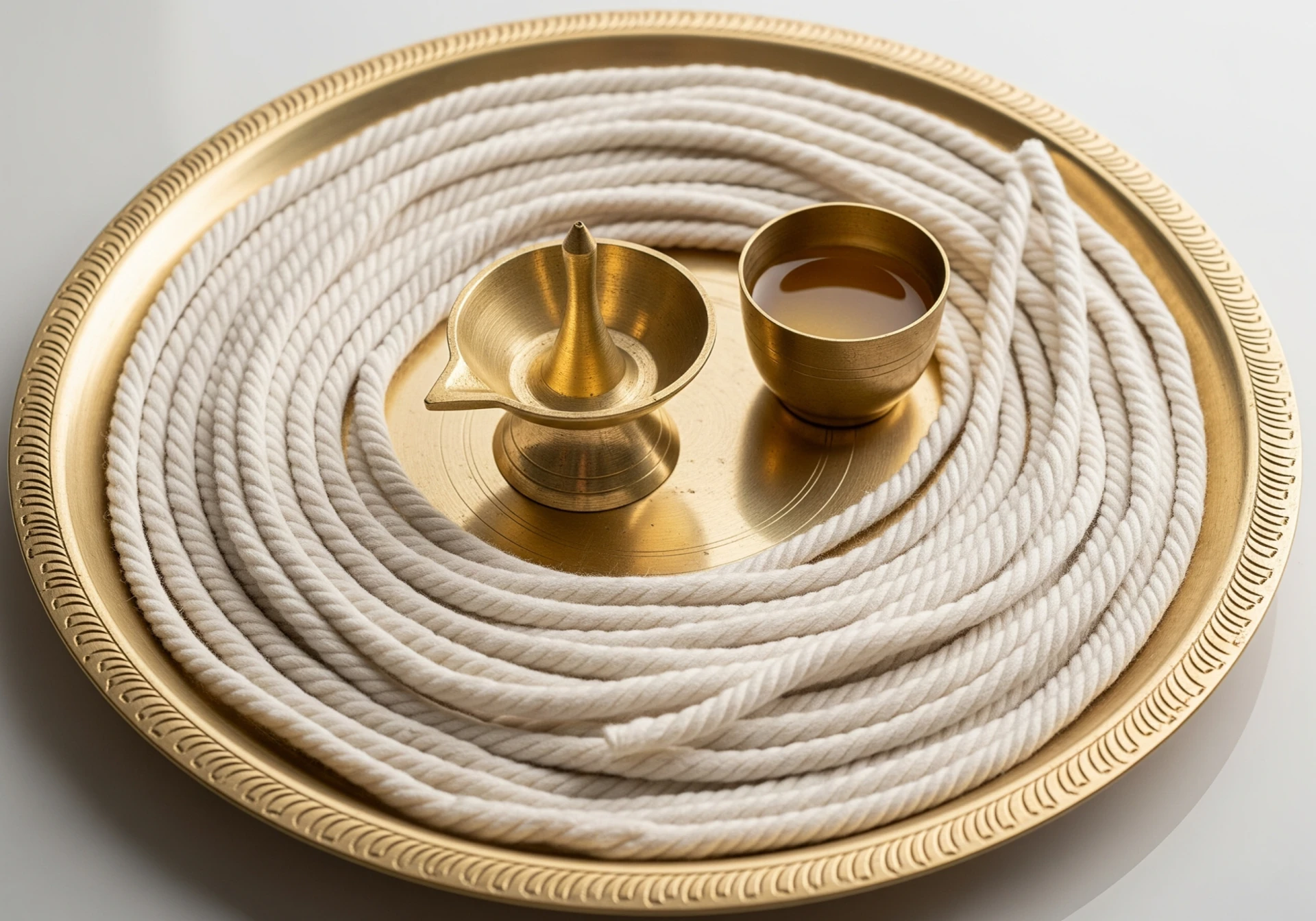 Cotton Long Batti – A Symbol of Purity, Light & Devotion in Every Puja Powered by Om Bhakti