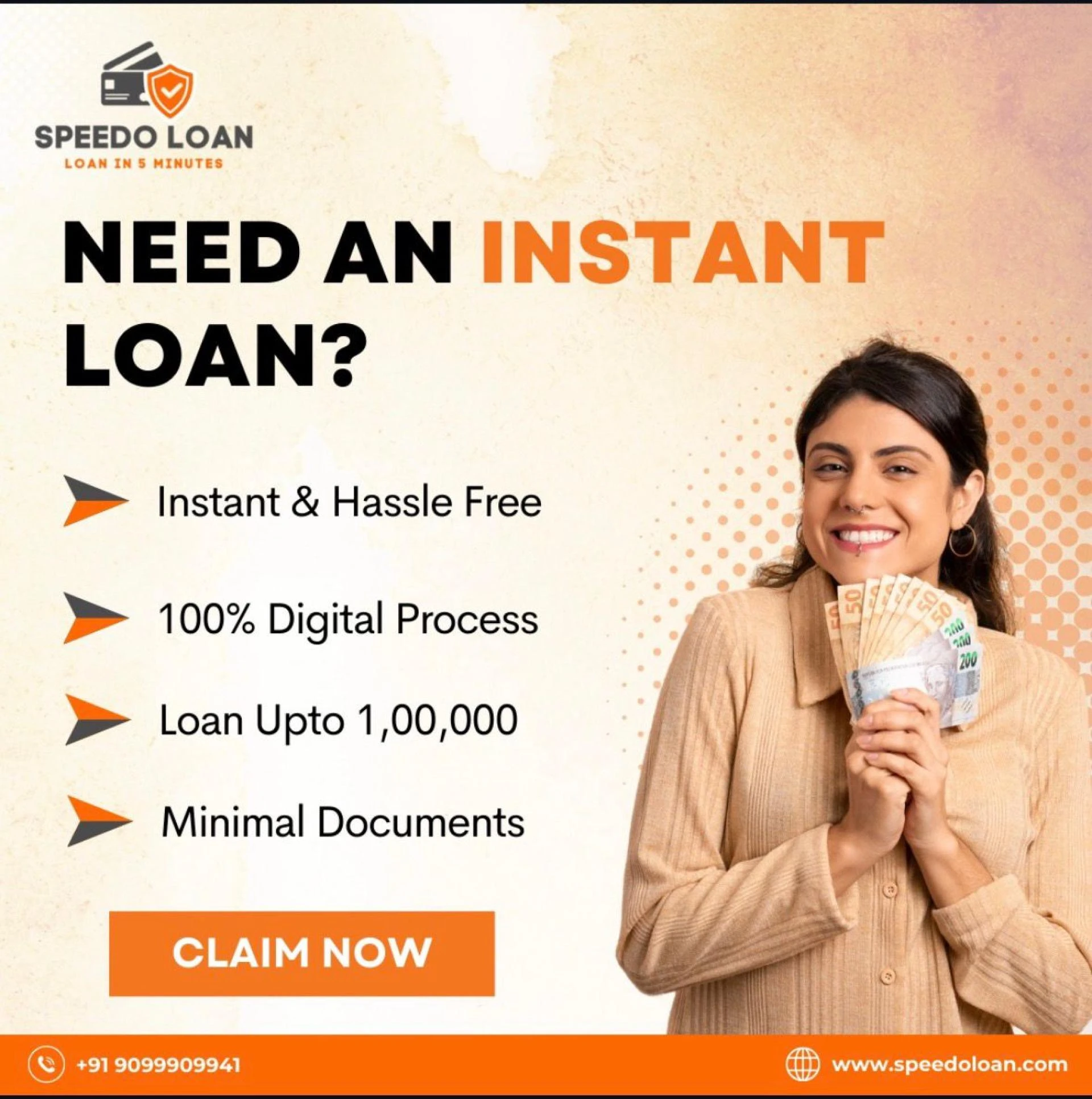 How to apply for an instant loan in easy step | speedo loan