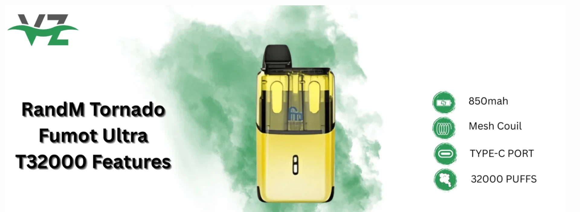 R and M Tornado Fumot Ultra T32000 Box of 5 | Premium Vape