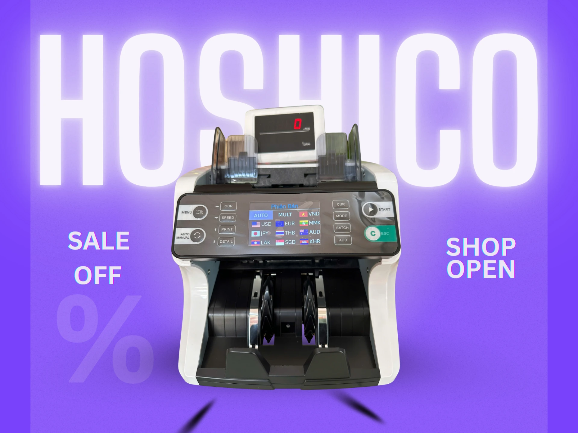 Introducing the Hoshico Bill Counter Machine