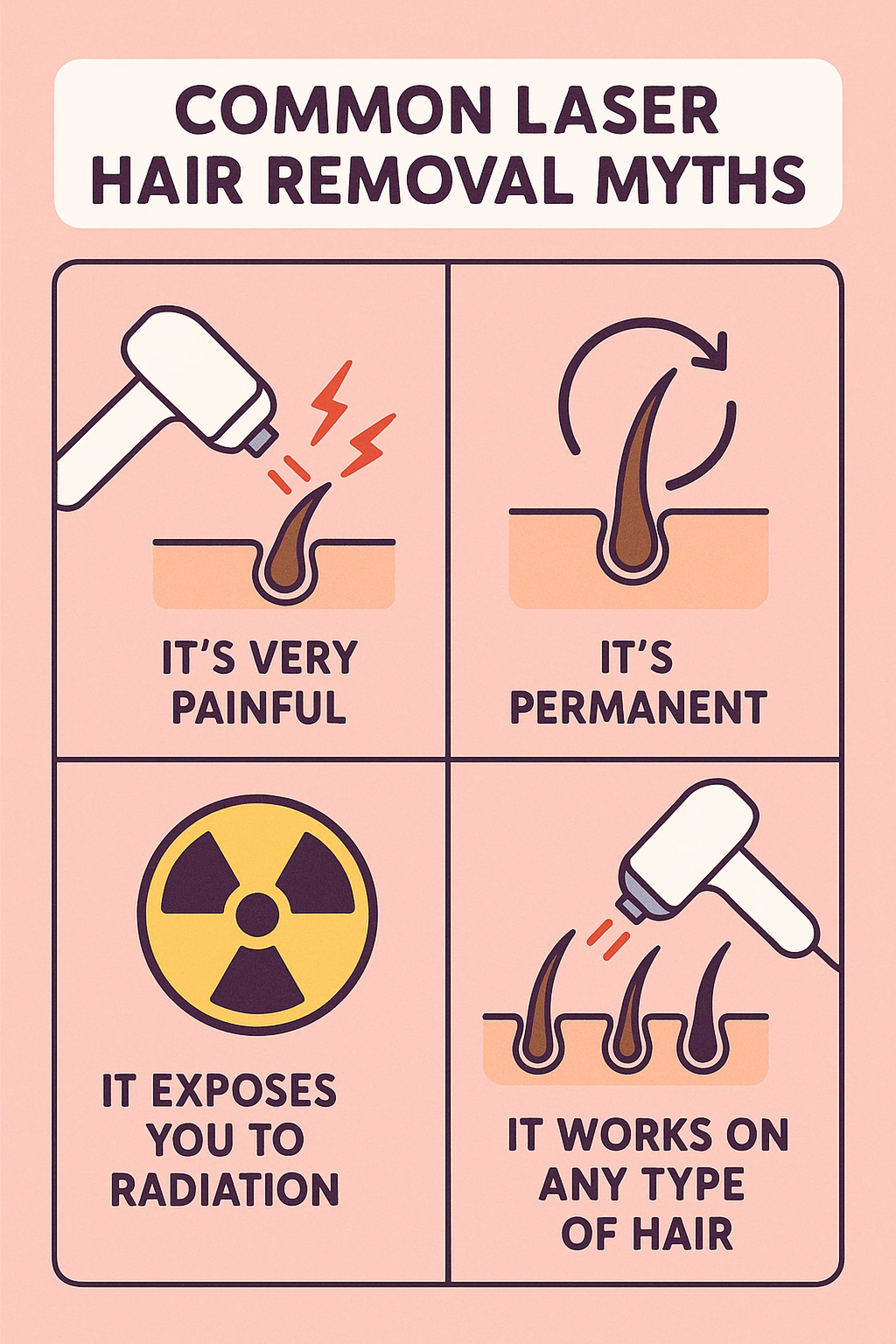 Common Myths About Laser Hair Removal